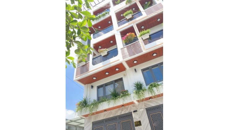 Nhà Mới SHR 6 tầng HXH né 96m2, Vuông – Tân Chánh Hiệp 18A Quận 12 SS